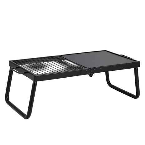 Portable Folding Campfire Grill with Carry Bag
