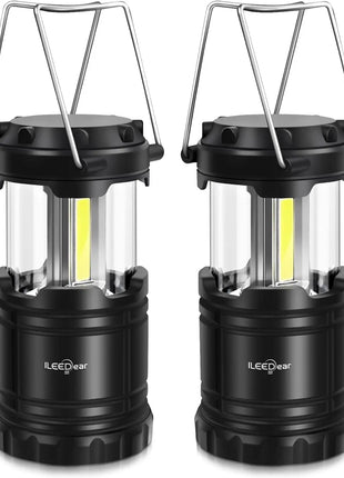 Portable LED Camping Lantern Set