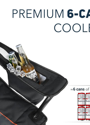 Oversized Heavy Duty Camping Chair with Cooler Pocket