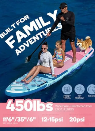 Ocean Breeze Pro Inflatable SUP Board Kit – Stable, Portable & Adventure Ready