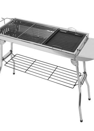 Stainless Steel Folding BBQ Grill
