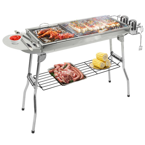 Stainless Steel Folding BBQ Grill