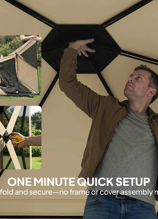 10x11FT Pop Up Screen House Tent