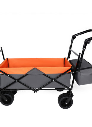 480 lbs Camping Wagon with Canopy & All-Terrain Wheels