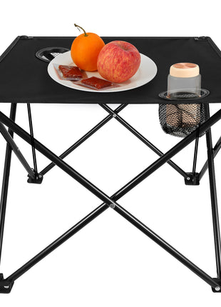 Portable Foldable Camping Table with Cup Holders