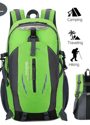 36L Waterproof Hiking Backpack for Camping, Travel & Outdoor Adventures