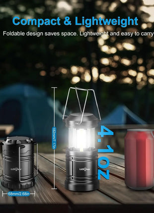 Portable LED Camping Lantern Set