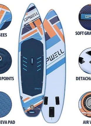 Cerulean Pro Inflatable SUP Board Kit – Stable, Portable & Adventure Ready
