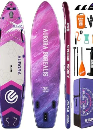 Aurora Pro Inflatable SUP Board Kit – Ultra Stable & Adventure Ready
