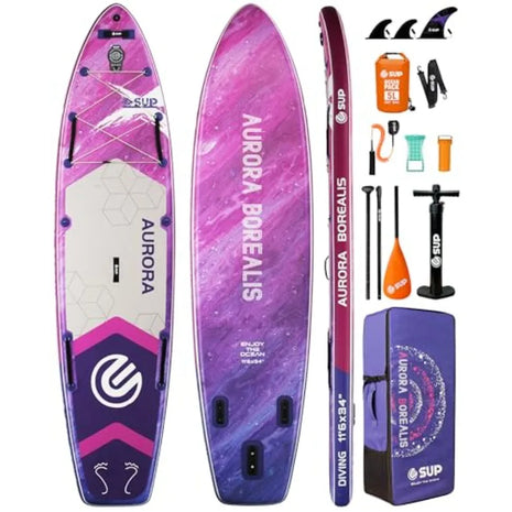 Aurora Pro Inflatable SUP Board Kit – Ultra Stable & Adventure Ready