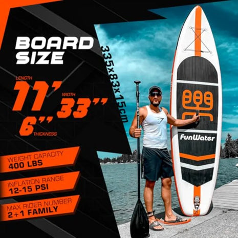 Premium Inflatable SUP Board Kit – Ultra-Light, Stable & Adventure Ready