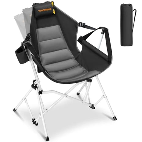 Portable Hammock Camping Chair with Adjustable Pillow