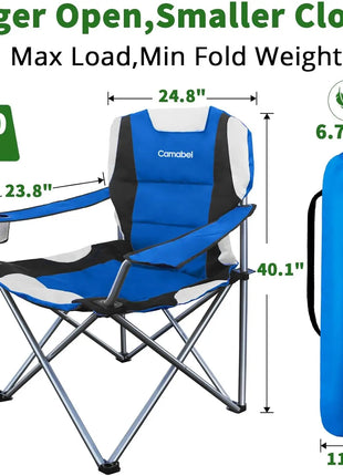 Oversized Heavy Duty Folding Camping Chair