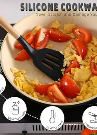 Camping Kitchen Utensil Set with Carry Bag