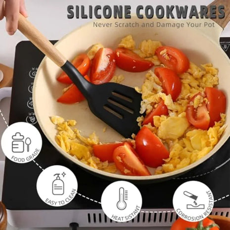 Camping Kitchen Utensil Set with Carry Bag