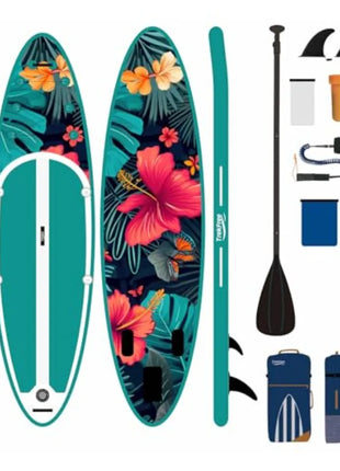 Ultra-Light Inflatable Stand Up Paddle Board with EVA Deck & Accessories