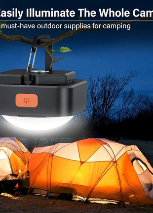 3-Pack Portable LED Camping Lantern Set – USB Rechargeable