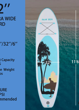 All-Around Inflatable SUP Board Kit – Stable, Portable & Adventure Ready
