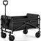 220 lbs Heavy Duty Foldable Camping Wagon Cart with Wheels