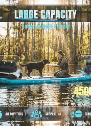 Cyclone Pro Inflatable SUP Board Kit – Stable, Portable & Adventure Ready