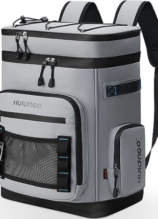 Large Waterproof Insulated Cooler Backpack for Camping, Beach & Fishing