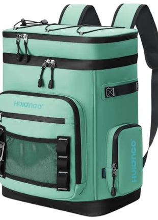 Large Waterproof Insulated Cooler Backpack for Camping, Beach & Fishing