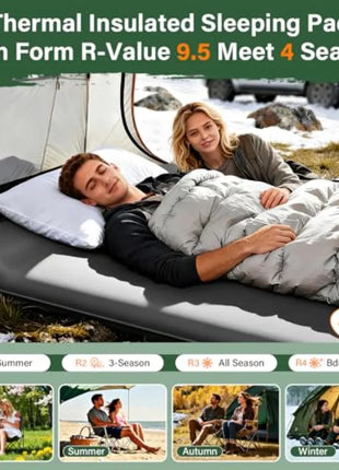 2 Person Self Inflating Camping Mattress with Pump