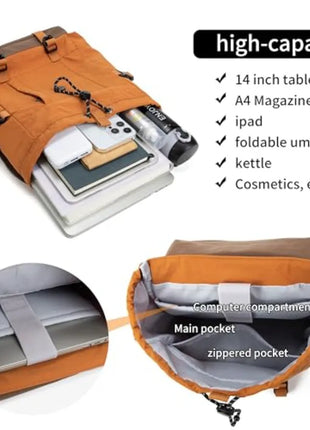 Lightweight Waterproof Backpack for Travel, Hiking & Everyday Use