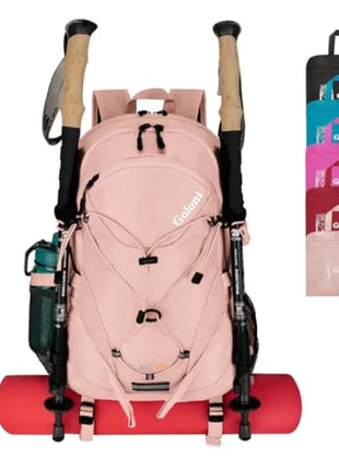 45L Waterproof Hiking Backpack with Rain Cover for Camping & Trekking