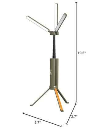 Telescopic LED Camping Lantern – 15600mAh, 3000 Lumens
