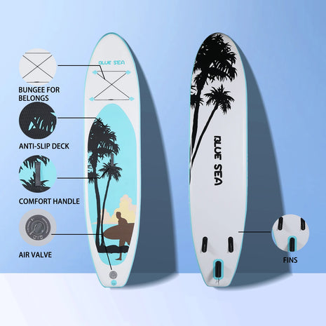 All-Around Inflatable SUP Board Kit – Stable, Portable & Adventure Ready