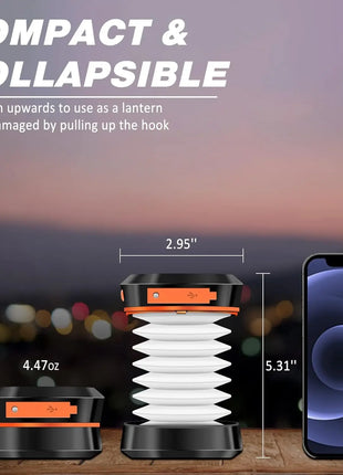 Solar Rechargeable Camping Lantern