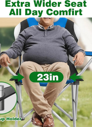 Oversized Heavy Duty Folding Camping Chair