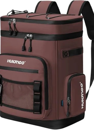 Large Waterproof Insulated Cooler Backpack for Camping, Beach & Fishing