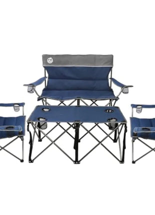 4-Person Folding Camping Chair Set
