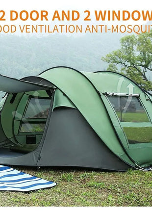 Instant Setup Camping Tent (2–4 Person)