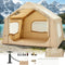 Premium Inflatable Camping Tent with Skylight, Stove Jack & Hand Pump