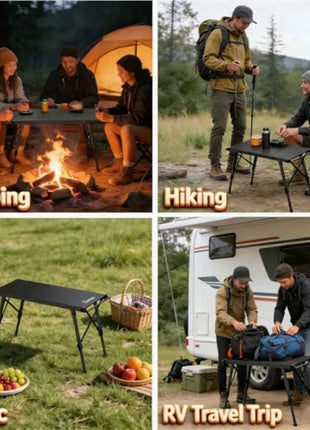 Portable Adjustable Folding Camping Table