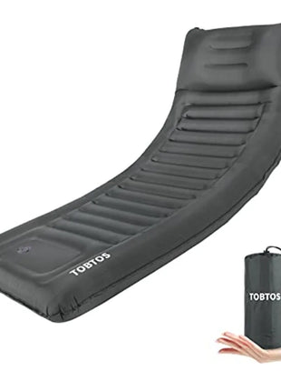 Ultralight Inflatable Sleeping Pad – Built-In Pump & Pillow