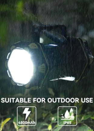 2-Pack Rechargeable Camping Lanterns