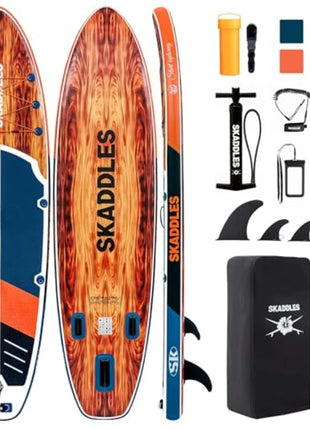 Timber Crest Pro Inflatable SUP Board Kit – Stable, Portable & Adventure Ready