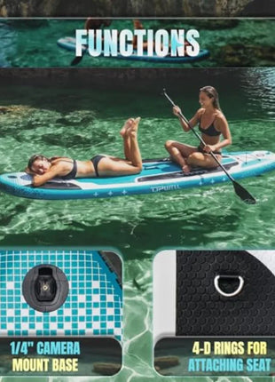 Cyclone Pro Inflatable SUP Board Kit – Stable, Portable & Adventure Ready
