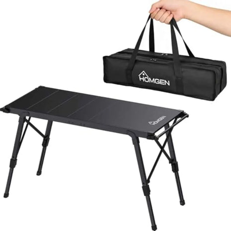 Portable Adjustable Folding Camping Table