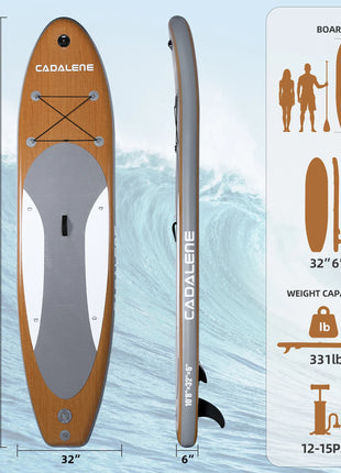 Premium Inflatable SUP Board Kit with Camera Mount – Stable & Adventure Ready