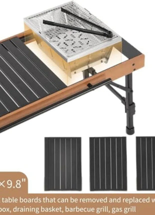 Naturehike Portable Folding Camping Table for 4-6 Person