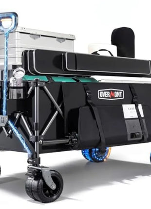 Electric Folding Wagon Cart 200L Capacity