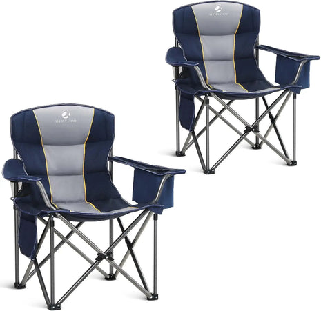 Heavy Duty Oversized Camping Chair 450LB Capacity