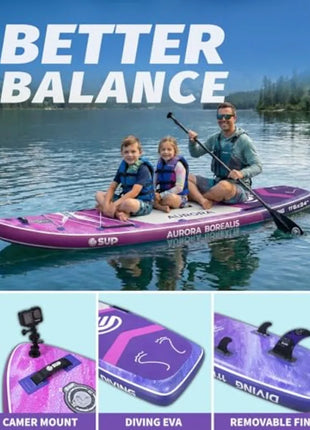 Aurora Pro Inflatable SUP Board Kit – Ultra Stable & Adventure Ready