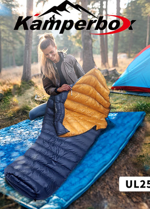 Ultralight Down Sleeping Bag – Warm, Compact, 4-Season Camping