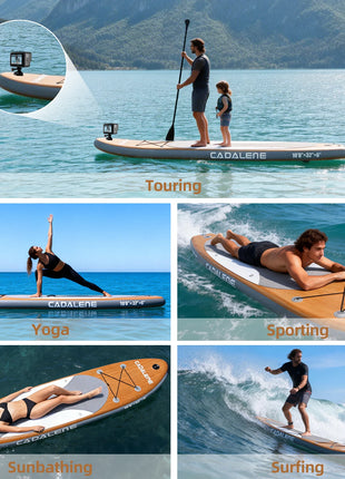 Premium Inflatable SUP Board Kit with Camera Mount – Stable & Adventure Ready